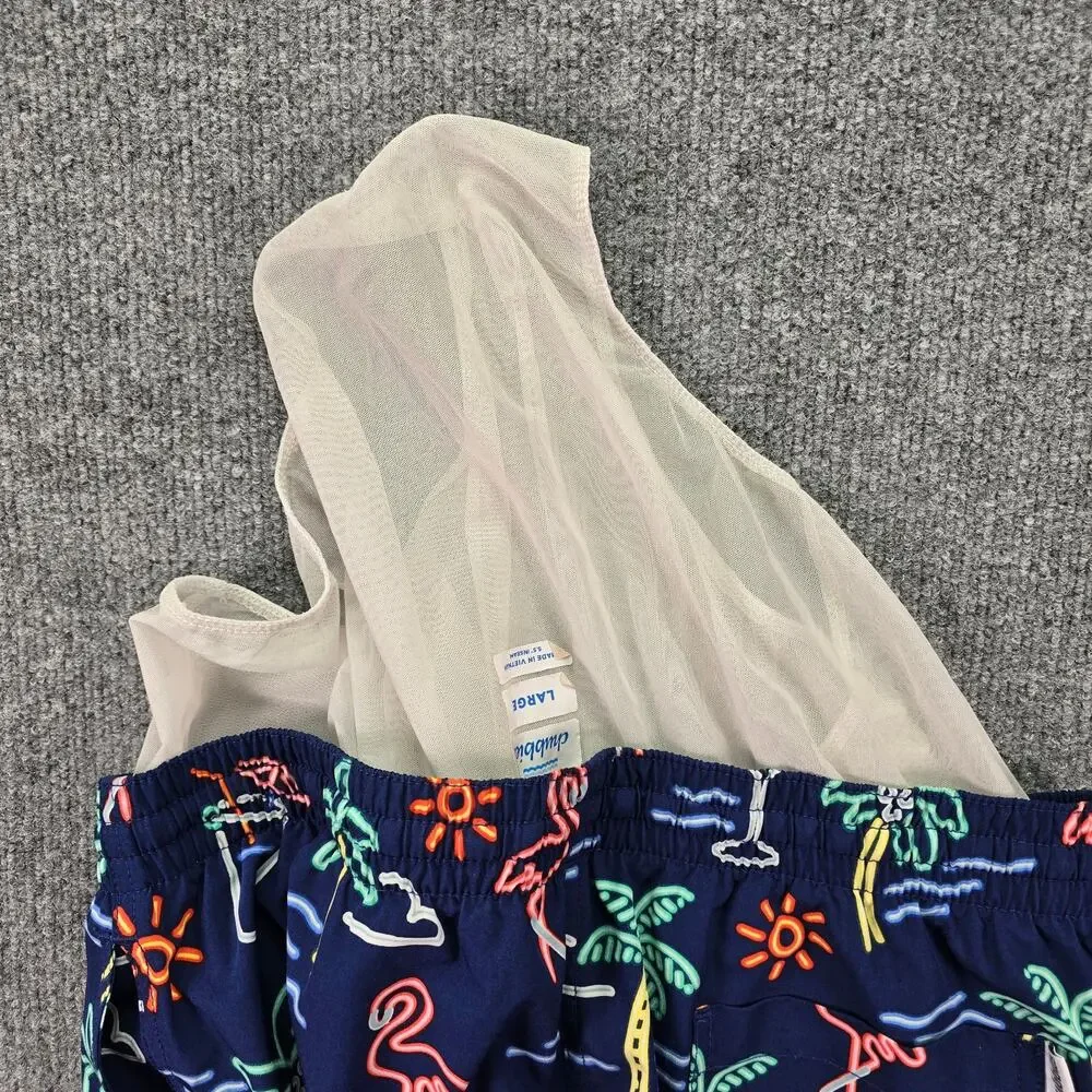 Chubbies Swim Trunks Mens Large 5.5